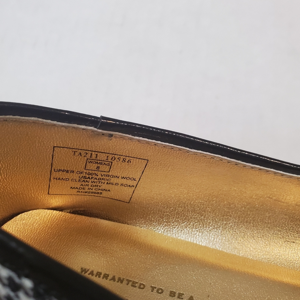 Pendleton Virgin Wool Flats Size 8 - image 4